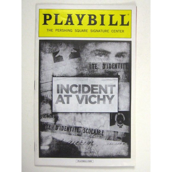 Incident at Vichy Playbill December 2015 Jonathan Hadary Richard Thomas Miller - Picture 2 of 7